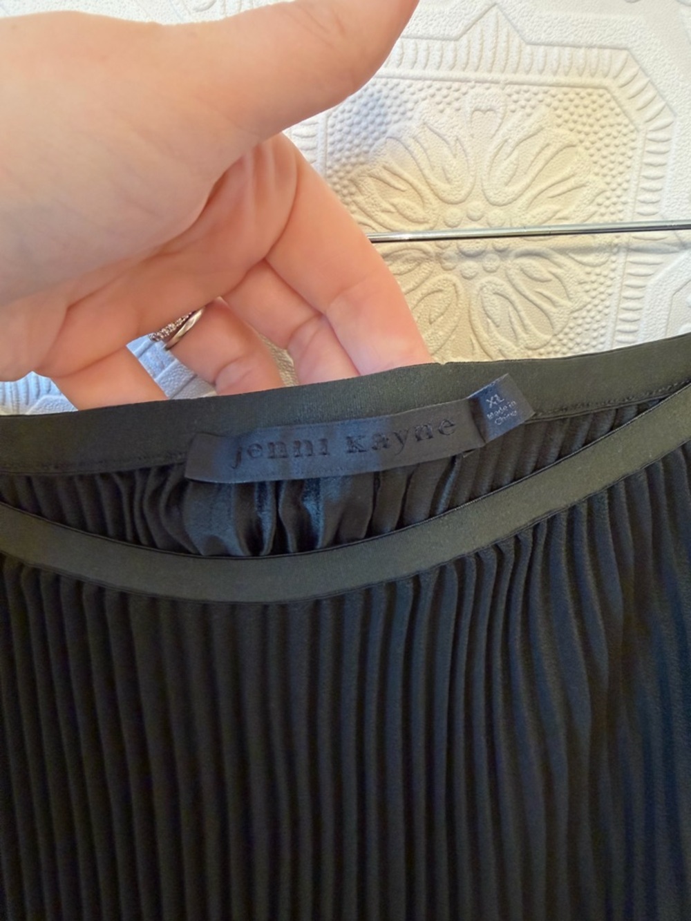 Jenni Kayne Pleated Skirt in Forest Green Size XL - Picture 7 of 7